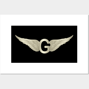 Helicopter Door Gunner Badge Posters and Art